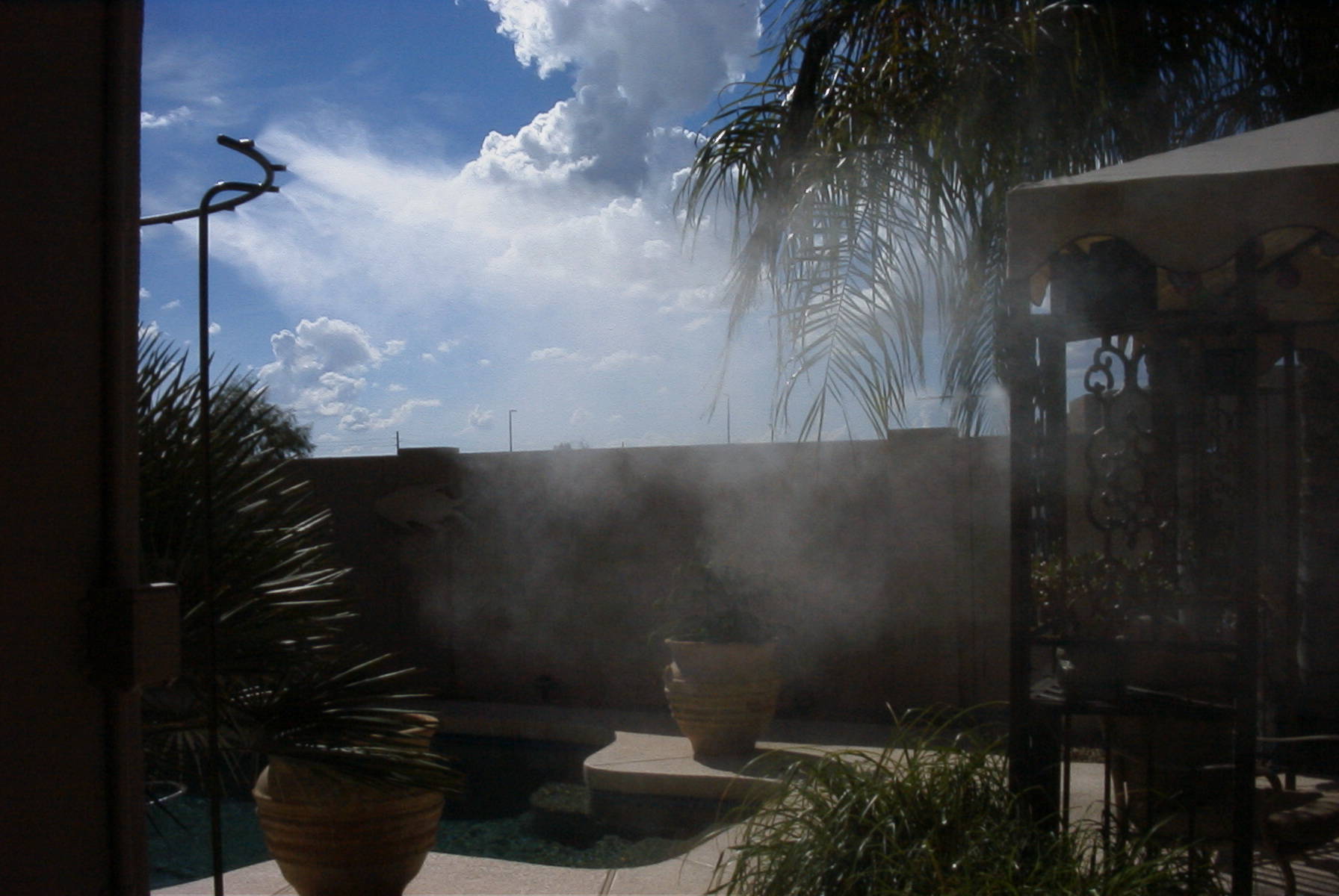 Greenhouse humidification