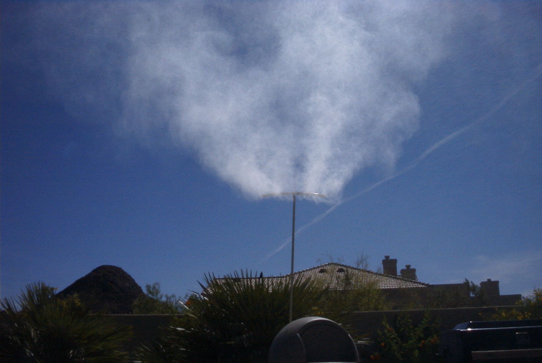 Tower fog in action